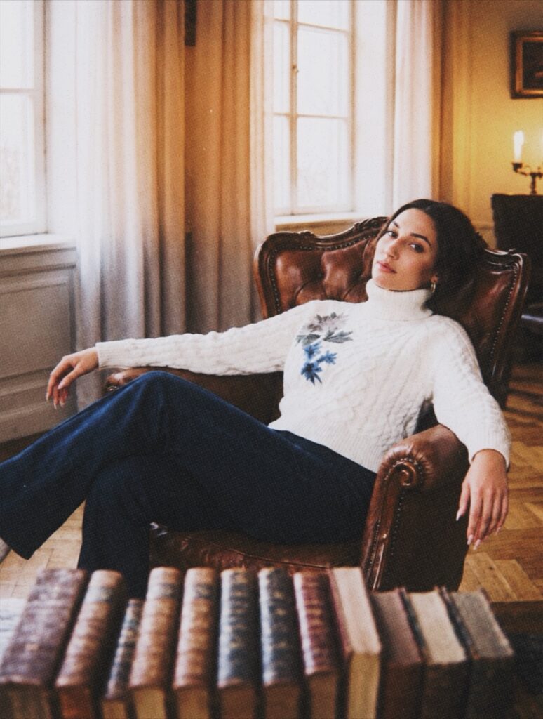 Aylin Baykal, writer, director, producer, and actress, featured in Iconography magazine's September 2026 issue, reflecting on two decades of independent horror filmmaking and her current projects.